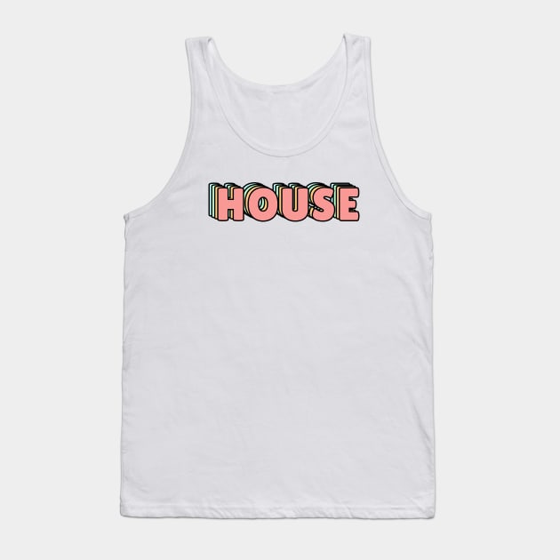 HOUSE PASTEL Tank Top by lukassfr